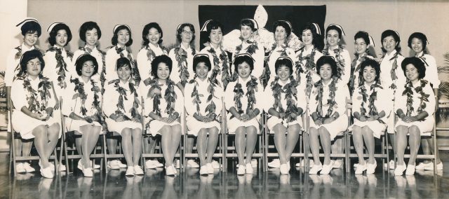 UH nursing Class of 1964’s class photo 