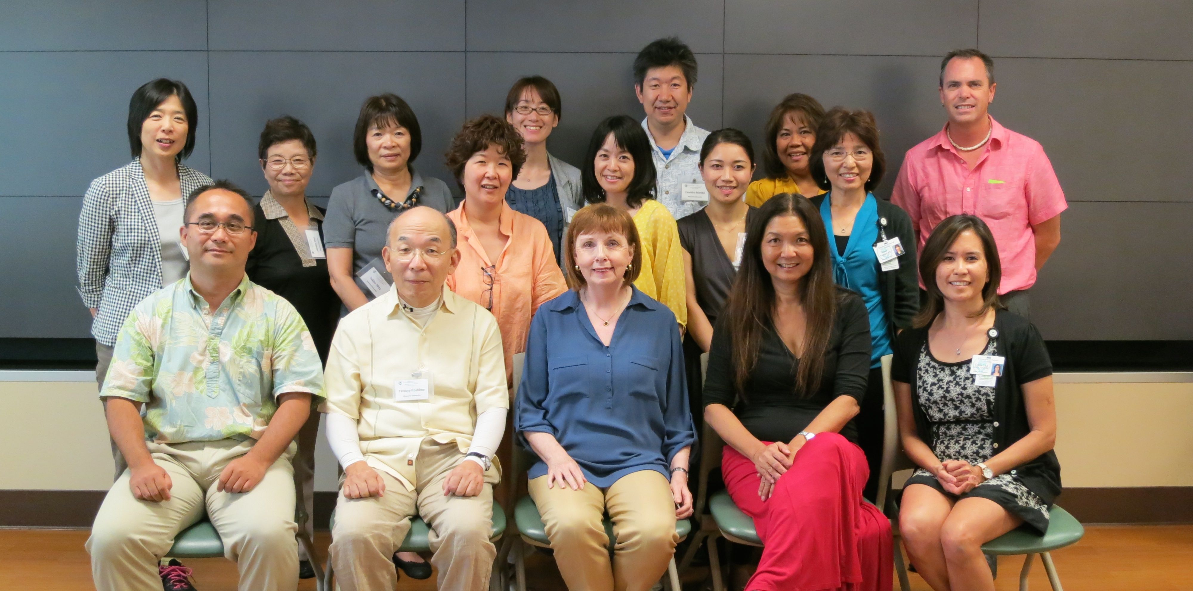 Okayama University group photo 