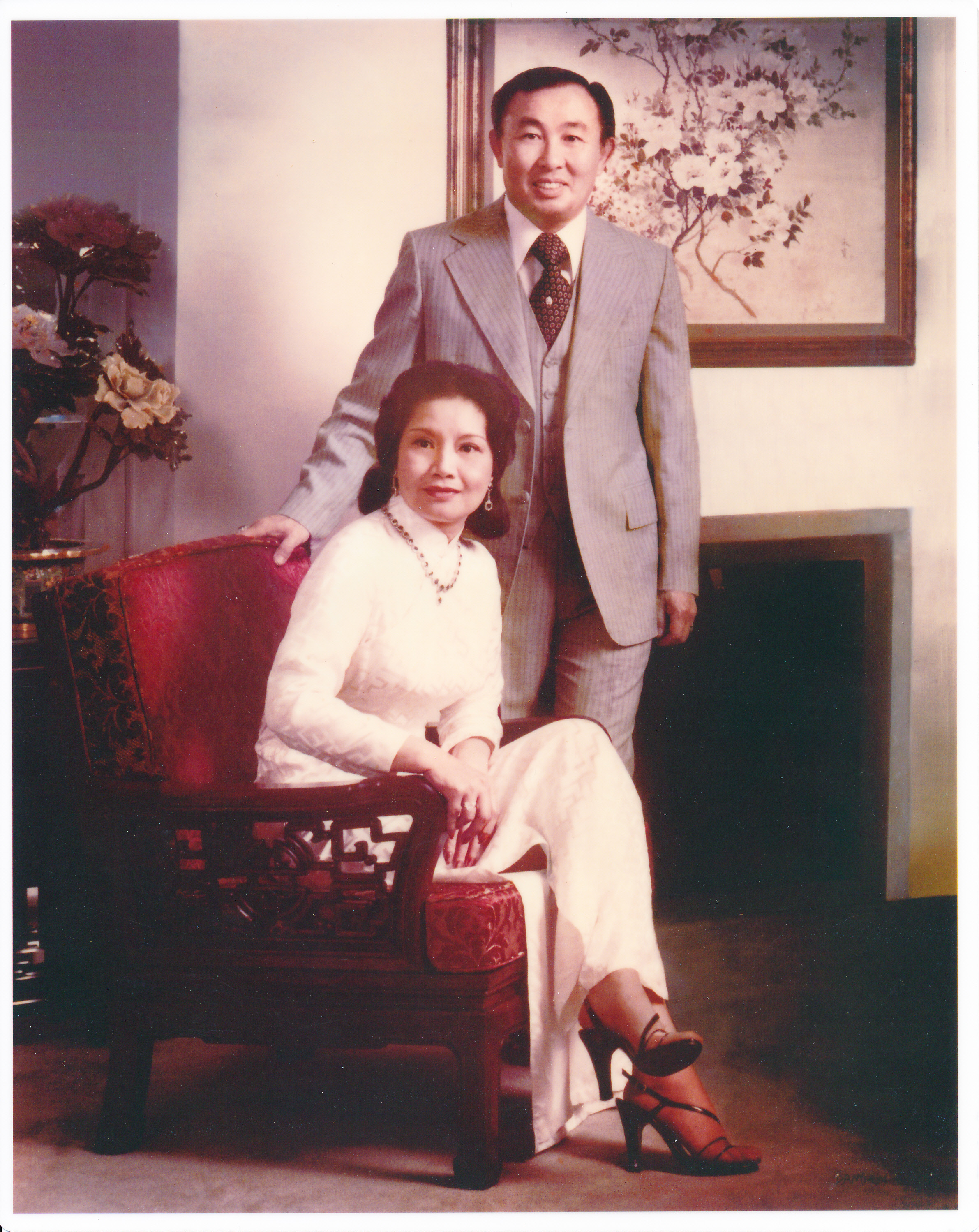 photo of Dr. Lawrence K.W. Tseu & wife 