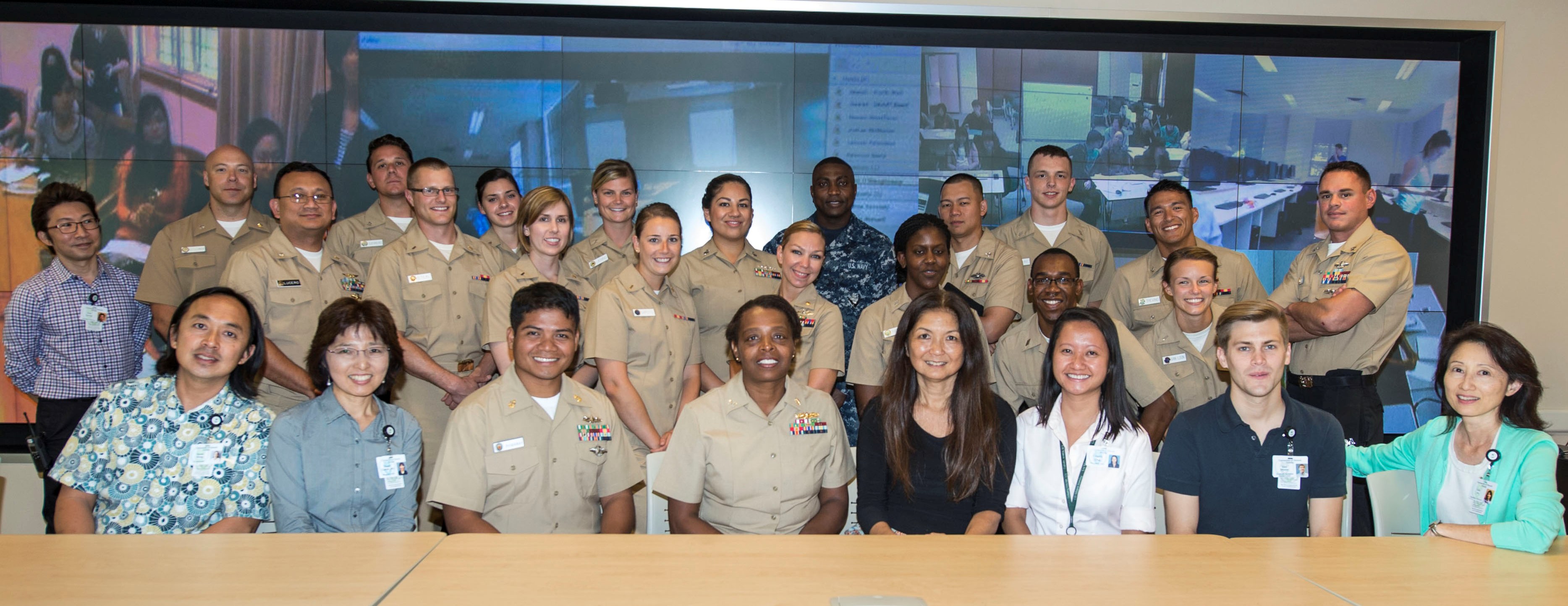 USNS Mercy team photo 