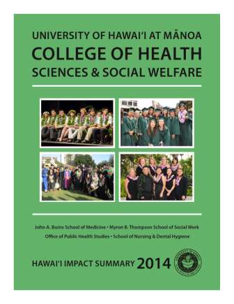 College of Health Science and Social Welfare summary flyer 