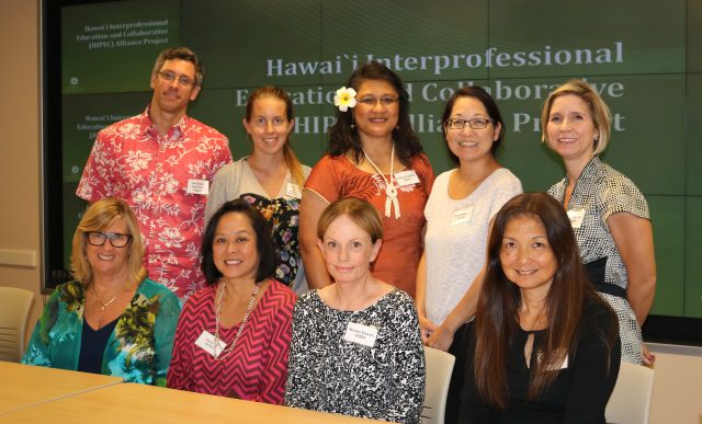 Hawaii Interprofessional Education and Collaborative (HIPEC) Alliance group photo 