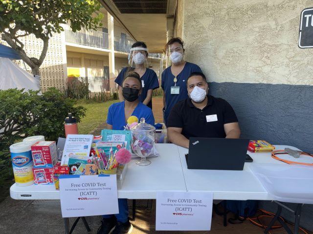 testing team at a school