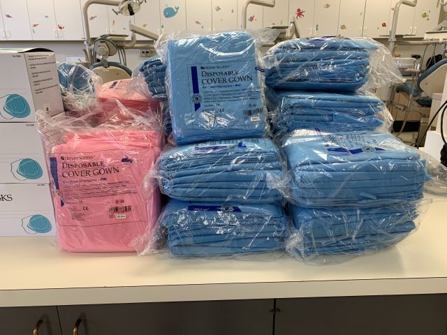 donation of ppe to queens