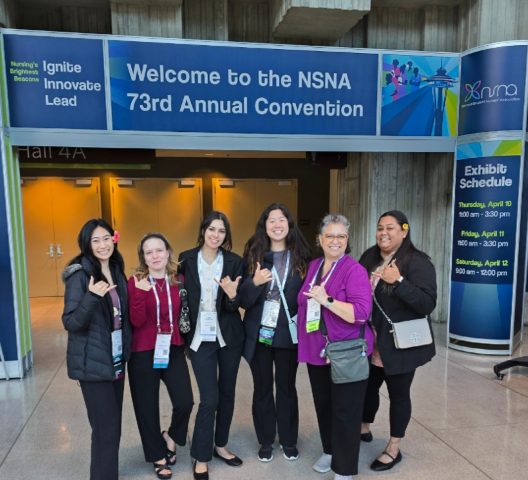 SNA Manoa students at conference