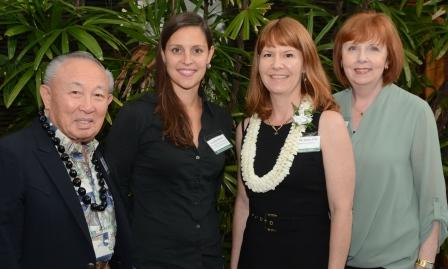 Dr. Joanne Spetz poses for group photo 