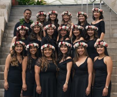 Spring 2019 Dental Hygiene BS graduates 