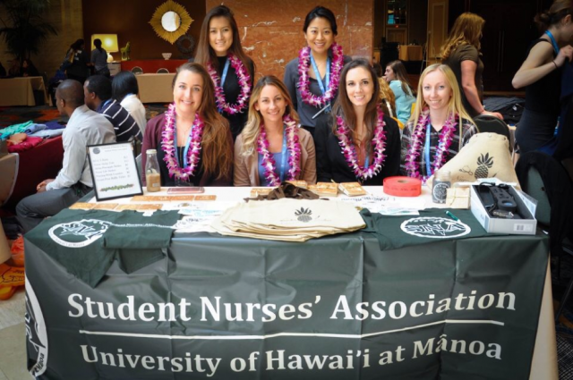 student nurses' association group photo 