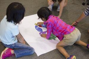 keiki participate at Second Annual Keiki Health Camp