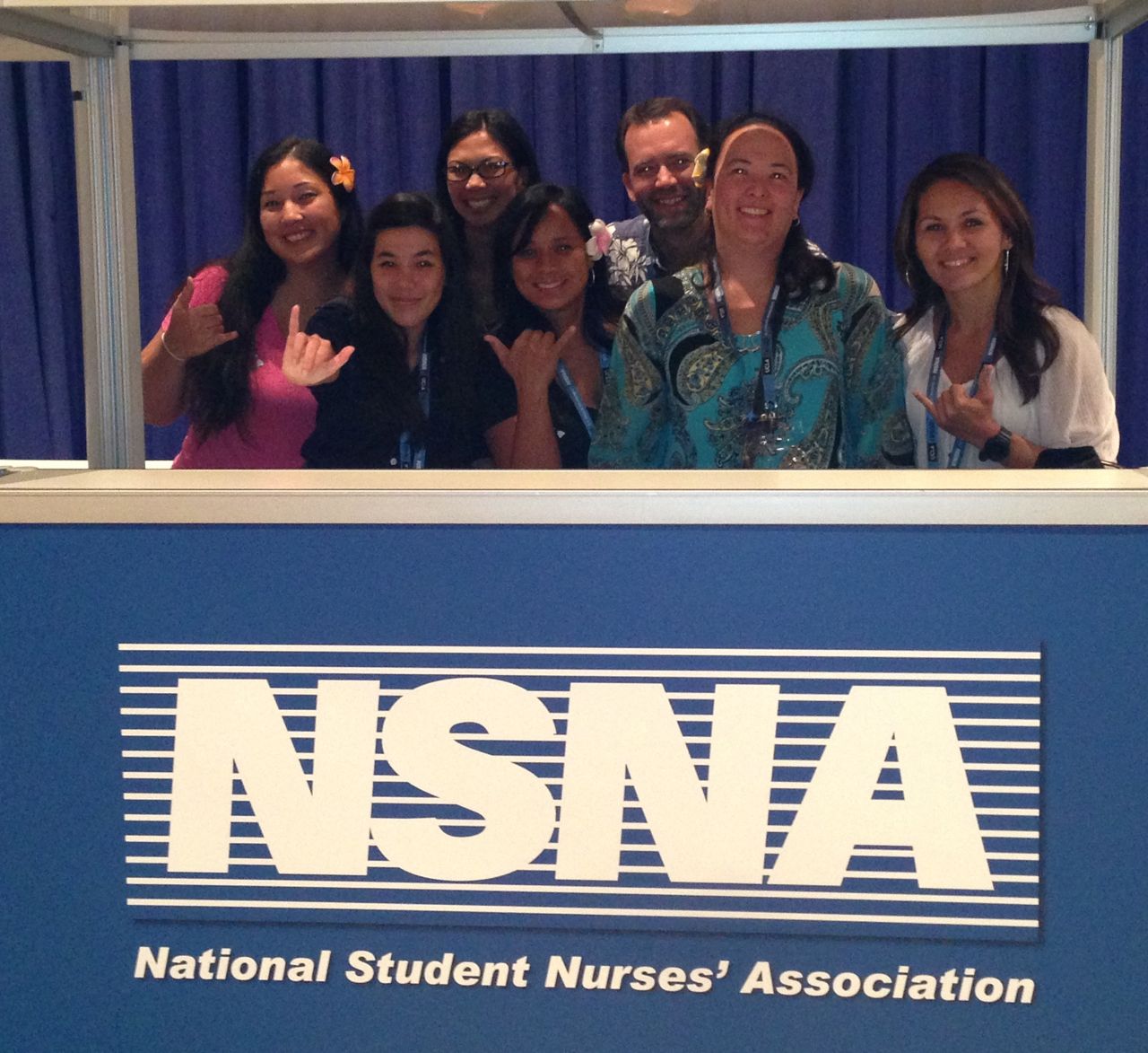 National Student Nurses Association group photo 
