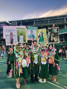 Emma Tilitile and friends at graduation